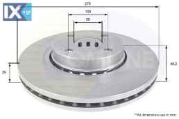 ΔΙΣΚΟΠΛΑΚΑ ΕΜΠΡΟΣΘ.TOYOTA  ADC01118V 4351213020 4351213021 4351213022 5351213022