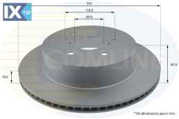 ΕΠΙΧΡΙΣΜΕΝΗ ΔΙΣΚΟΠΛΑΚΑ ΟΠΙΣΘ. LEXUS  ADC01123V 4243130290