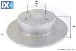 ΔΙΣΚΟΠΛΑΚΑ ΟΠΙΣΘ. ΤΟΥΟΤΑ  ADC01131 4243112190
