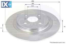 ΕΠΙΧΡΙΣΜΕΝΗ ΔΙΣΚΟΠΛΑΚΑ ΟΠΙΣΘ. TOYOTA  ADC01132 424310D060