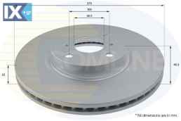 ΕΠΙΧΡΙΣΜΕΝΗ ΔΙΣΚΟΠΛΑΚΑ ΕΜΠΡΟΣΘ.TOYOTA  ADC01142V 435120D100 435120D190 4351252130