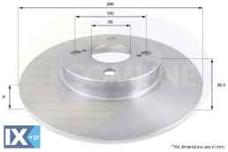 ΔΙΣΚΟΠΛΑΚΑ ΟΠΙΣΘ. TOYOTA  ADC0155 4243112150 4243112170