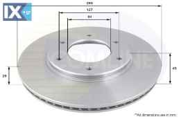 ΕΠΙΧΡΙΣΜΕΝΗ ΔΙΣΚΟΠΛΑΚΑ ΕΜΠΡΟΣΘ.TOYOTA  ADC0176V 4351226140 4351226160