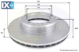ΔΙΣΚΟΠΛΑΚΑ ΕΜΠΡΟΣΘ.ΤΟΥΟΤΑ LEXUS  ADC0182V 4351260130 4351260170