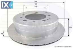 ΔΙΣΚΟΠΛΑΚΑ ΟΠΙΣΘ. TOYOTA-LEXUS  ADC0183V 4243160220 4243160221 4243160280 4243160281