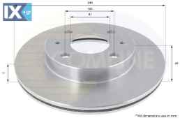 ΔΙΣΚΟΠΛΑΚΑ ΕΜΠΡΟΣΘ.NISSAN  ADC0211V 4020658A00 4020658A01 4020660Y01