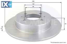 ΔΙΣΚΟΠΛΑΚΑ ΟΠΙΣΘ. NISSAN  ADC0235 4320654C01