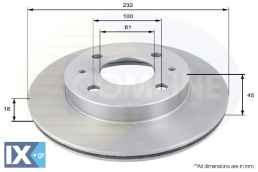 ΔΙΣΚΟΠΛΑΚΑ ΕΜΠΡΟΣΘ.NISSAN  ADC0241V 402060M601 402060M602 40206OM601 40206OM602