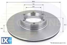 ΔΙΣΚΟΠΛΑΚΑ ΕΜΠΡΟΣΘ.OPEL  ADC0263V 4500098 9160398 4500098 9160398 7700302128
