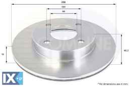 ΔΙΣΚΟΠΛΑΚΑ ΕΜΠΡΟΣΘ.NISSAN  ADC0273V 4020617B00 4020617B01 402061F500 4020672B00 4020672B01 402061F500