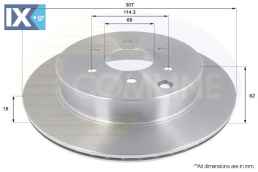 ΔΙΣΚΟΠΛΑΚΑ ΟΠΙΣΘ. NISSAN  ADC0282V 43206EB300 4704230200 A4704230200