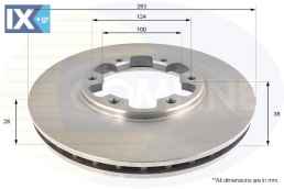 ΔΙΣΚΟΠΛΑΚΑ ΕΜΠΡΟΣΘ.NISSAN  ADC0291V 402060W001 402067Z000 40206VE400