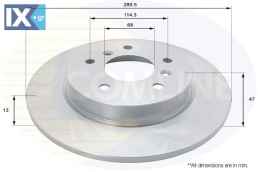 ΔΙΣΚΟΠΛΑΚΑ ΟΠΙΣΘ. NISSAN - RENAULT  ADC0294 432064EA0A 432068231R