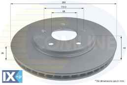 ΕΠΙΧΡΙΣΜΕΝΗ ΔΙΣΚΟΠΛΑΚΑ ΕΜΠΡOΣΘ. NISSAN  ADC0296V 402063NA0A 402063NL0A 40206CY00A