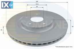ΕΠΙΧΡΙΣΜΕΝΗ ΔΙΣΚΟΠΛΑΚΑ ΕΜΠΡΟΣΘ.  NISSAN  ADC0298V 402064CE0A