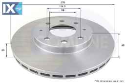 ΔΙΣΚΟΠΛΑΚΑ ΕΜΠΡΟΣΘ.MITSUBISHI  ADC0326V MB895098 MB950886 MR389725 MR475331