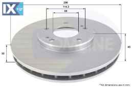 ΔΙΣΚΟΠΛΑΚΑ ΕΜΠΡΟΣΘ.MITSUBISHI  ADC0377V MR235802
