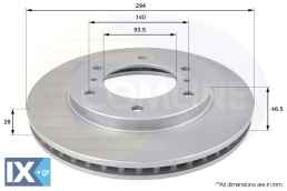 ΕΠΙΧΡΙΣΜΕΝΗ ΔΙΣΚΟΠΛΑΚΑ ΕΜΠΡΟΣΘ.MITSUBISH  ADC0378V 4615A147 4615A201 4615A203 MN102276 6000609712