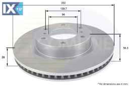 ΕΠΙΧΡΙΣΜΕΝΗ ΔΙΣΚΟΠΛΑΚΑ ΕΜΠΡΟΣΘ. MITSUBIS  ADC0379V 4615A038
