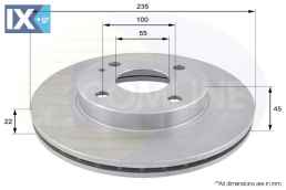 ΔΙΣΚΟΠΛΑΚΑ ΕΜΠΡΟΣΘ.MAZDA  ADC0412V BR703325XB BR703325XE BR70335X BR70335XA BR70335XC BR70335XD BR70335XF BR78335XD F1CZ1125A F2CZ1125B