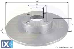 ΔΙΣΚΟΠΛΑΚΑ ΟΠΙΣΘ. MAZDA  ADC0438 B26Y2651