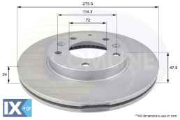 ΕΠΙΧΡΙΣΜΕΝΗ ΔΙΣΚΟΠΛΑΚΑ ΕΜΠΡΟΣΘ.MAZDA  ADC0443V G25Y335XA GF3Y335X GF3Y335XA