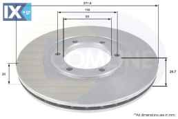 ΔΙΣΚΟΠΛΑΚΑ ΕΜΠΡΟΣΘ.MAZDA  ADC0444V UC86335X