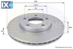 ΕΠΙΧΡΙΣΜΕΝΗ ΔΙΣΚΟΠΛΑΚΑ ΕΜΠΡΟΣΘ.MAZDA  ADC0446V C24Y3325XB BP4Y335XB BP4Y335XC BP4Y335XD C24Y335XC C24Y335XC9A C24Y335XD