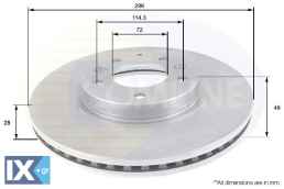 ΔΙΣΚΟΠΛΑΚΑ ΕΜΠΡΟΣΘ.MAZDA  ADC0459V L2063325XA L206335X
