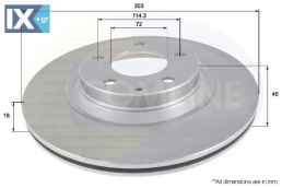 ΔΙΣΚΟΠΛΑΚΑ ΟΠΙΣΘ. MAZDA  ADC0465V F1512651 F1512651A F1522651 F1522651A