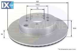 ΔΙΣΚΟΠΛΑΚΑ ΟΠΙΣΘ. MAZDA  ADC0471V L2322651B L2322651C