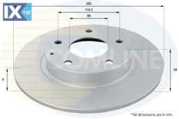 ΕΠΙΧΡΙΣΜΕΝΗ ΔΙΣΚΟΠΛΑΚΑ ΟΠΙΣΘ. MAZDA  ADC0477 B45G26251A BJS726251B