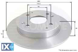 ΔΙΣΚΟΠΛΑΚΑ ΟΠΙΣΘ. HONDA  ADC0516 42510SM4950 42510SMA950 42510SN7000 42510SV1A00 42510SV4A00 GBD90835