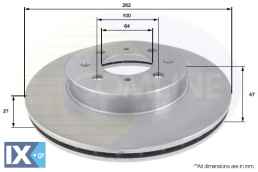ΔΙΣΚΟΠΛΑΚΑ ΕΜΠΡΟΣΘ.HONDA-ROVER  ADC0524V 45251SK3E00 EAP9579 EGP1143 GBD90820 GBD90830