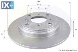 ΔΙΣΚΟΠΛΑΚΑ ΟΠΙΣΘ. HONDA  ADC0525 42510SD4000 42510SS0000 42510SS0J00