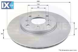 ΔΙΣΚΟΠΛΑΚΑ ΕΜΠΡΟΣΘ.HONDA  ADC0533V 45251S1A305 45251S1AG00
