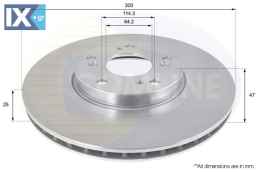 ΔΙΣΚΟΠΛΑΚΑ ΕΜΠΡΟΣΘ.HONDA  ADC0541V 45251S6MA10