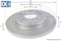 ΔΙΣΚΟΠΛΑΚΑ ΕΜΠΡΟΣΘ.DAIHATSU  ADC0611 4351287402 4351287402000 4351290000000