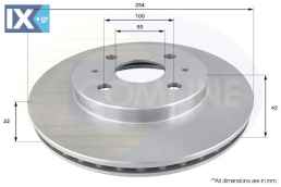 ΔΙΣΚΟΠΛΑΚΑ ΕΜΠΡΟΣΘ.DAIHATSU  ADC0618V 43512B1030 43512B1030000