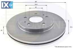 ΔΙΣΚΟΠΛΑΚΑ ΕΜΠΡΟΣΘ.DAIHATSU  ADC0619V 43512B4010