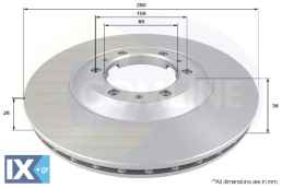 ΔΙΣΚΟΠΛΑΚΑ ΕΜΠΡΟΣΘ.ISUZU-OPEL  ADC0705V 569050 569051 94375533 97034034 97034035 8943754163 8970340343 8970460800 569050