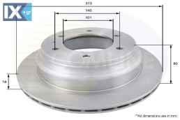 ΔΙΣΚΟΠΛΑΚΑ ΟΠΙΣΘ. ISUZU  ADC0708V 569104 569106 8943754251 8970340361 8970460811 91151563 8943754251 8970340361 8970460811 569104 569106 97034036