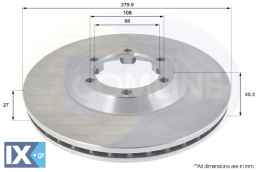 ΔΙΣΚΟΠΛΑΚΑ ΕΜΠΡΟΣΘ.ISUZU  ADC0709V 8973606780 8980062590