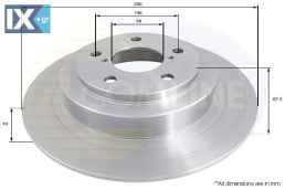ΔΙΣΚΟΠΛΑΚΑ ΟΠΙΣΘ. SUBARU  ADC0817 26700AE010 26700AE060 26700AE061 26700AE062