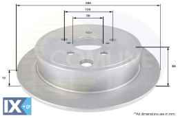 ΔΙΣΚΟΠΛΑΚΑ ΟΠΙΣΘ. SUBARU  ADC0823 26700FG000