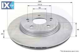 ΕΠΙΧΡΙΣΜΕΝΗ ΔΙΣΚΟΠΛΑΚΑ ΕΜΠΡΟΣΘ. SUZUKI  ADC0923V 5521165J00 5521165J01 5521165J01L00