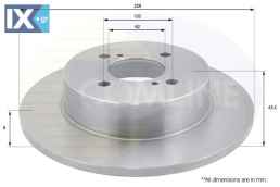 ΔΙΣΚΟΠΛΑΚΑ ΟΠΙΣΘ. SUZUKI  ADC0934 5561171L00 5561171L01