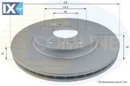 ΕΠΙΧΡΙΣΜΕΝΗ ΔΙΣΚΟΠΛΑΚΑ ΕΜΠΡΟΣΘ. SUZUKI  ADC0938V 5531170L00 5531172L00 55311B77M00N000