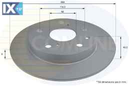 ΕΠΙΧΡΙΣΜΕΝΗ ΔΙΣΚΟΠΛΑΚΑ ΟΠΙΣΘ. SUZUKI  ADC0940 5561161M00 556116M00000 5561170L00