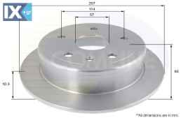 ΔΙΣΚΟΠΛΑΚΑ ΟΠΙΣΘ. DAEWOO  ADC1012 96219485
